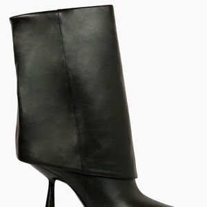 Black Suede Studio Cecille Boot
